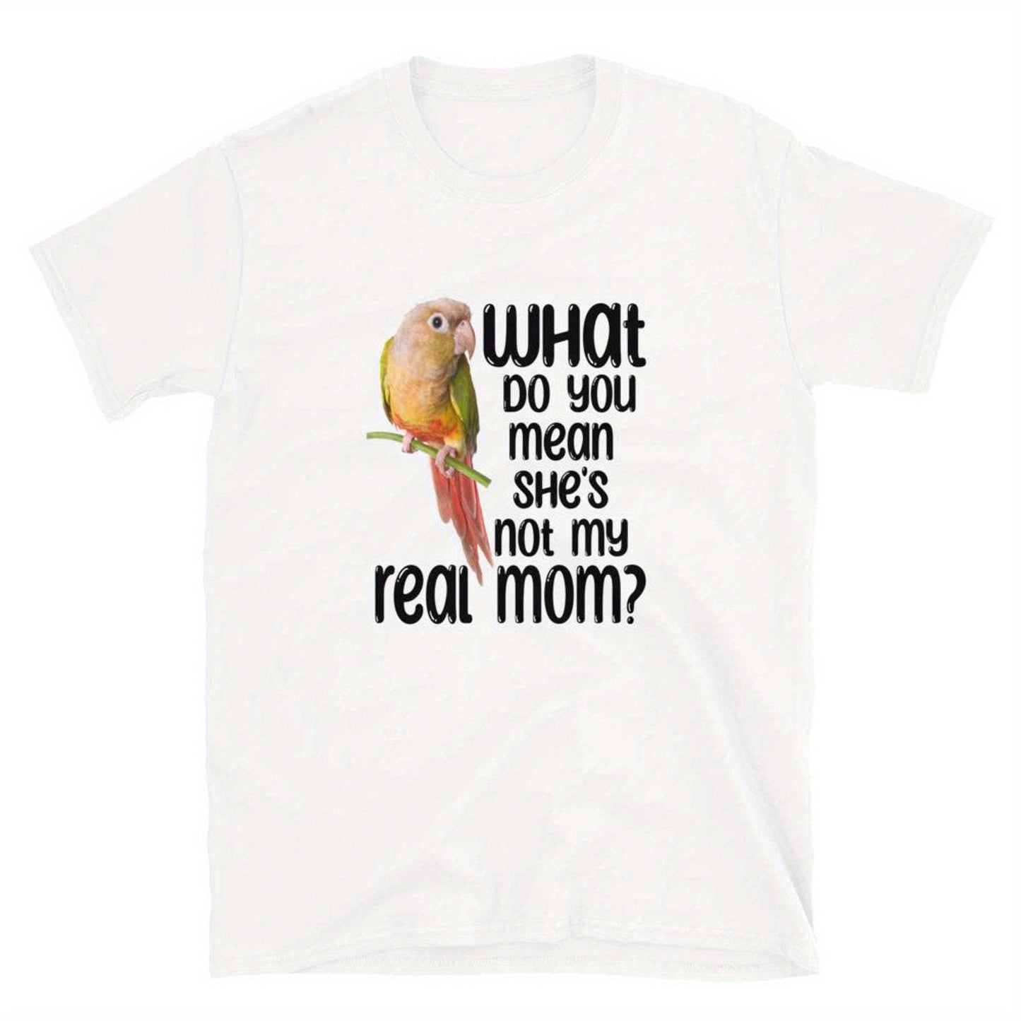 Green Cheek Conure Mom T-Shirt Funny Gift for Her
