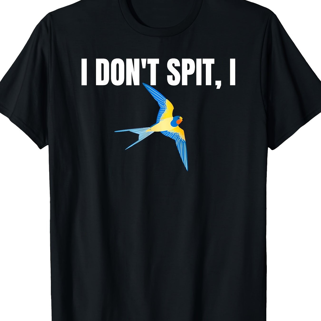 I Don't Spit, I Swallow Bird Watching BBQ Party T-Shirt