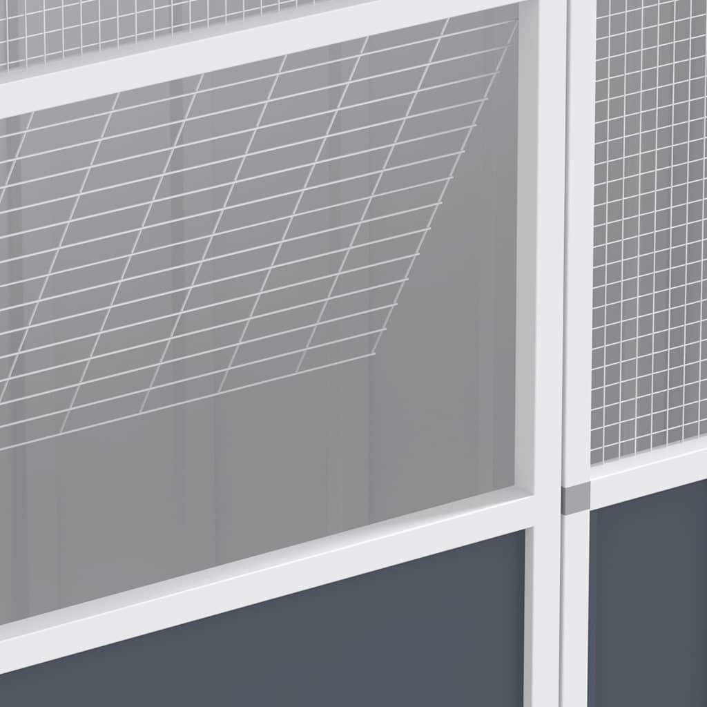 Large Outdoor Bird Cage Aviary for Parrots Made of Galvanized Steel
