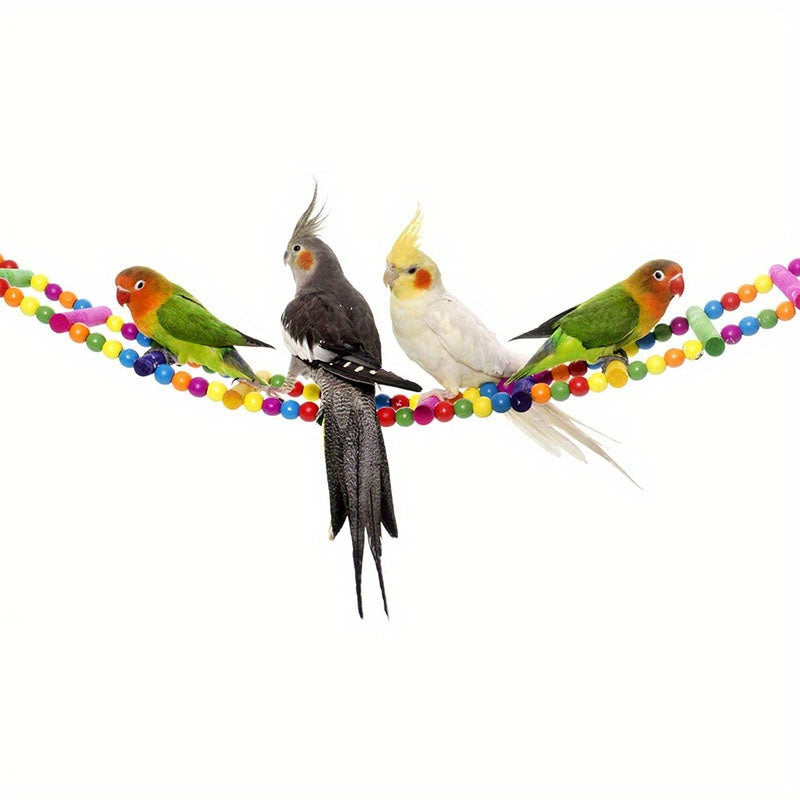 15 Pieces Ultimate Parakeet Toy Bundle Engage and Boost Your Parrots Mind with Colorful Durable Interactive Toys