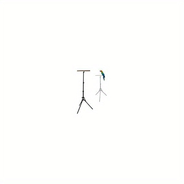Bird Playground Parrot Perch Stand Toys Wood Play Gym Activity Center Exercise Playpen Ladder Swing with Feeder Cups Chewing Toy and Tray