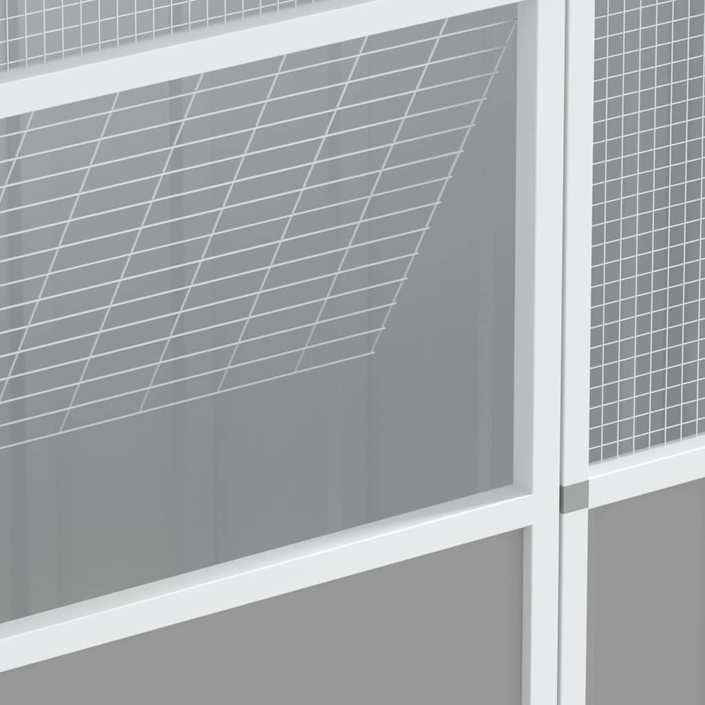 Large Outdoor Bird Cage Aviary for Parrots Made of Galvanized Steel