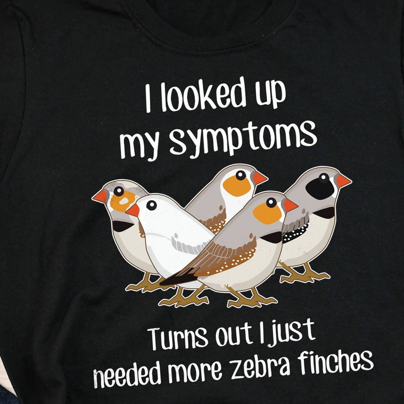 Zebra Finch Shirt for Women and Men, Bird Lover Gift