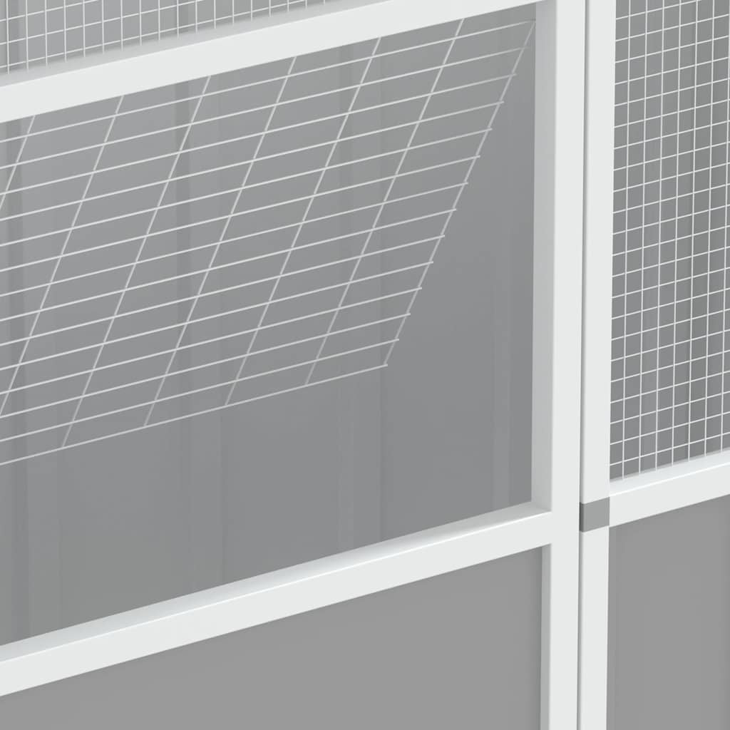 Large Outdoor Bird Cage Aviary for Parrots Made of Galvanized Steel