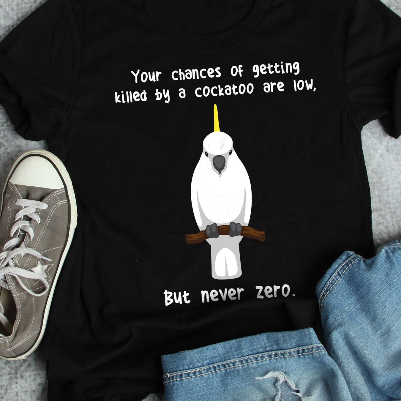Sulphur Crested Cockatoo Shirt Funny Gift for Bird Lovers