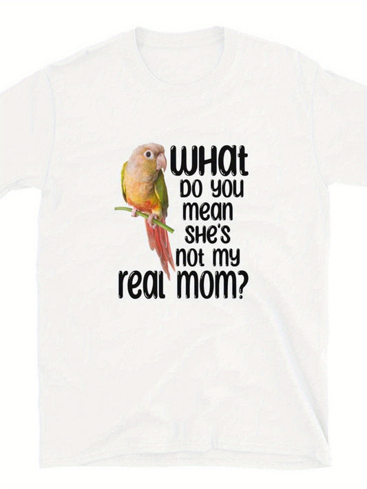 Green Cheek Conure Mom T-Shirt Funny Gift for Her