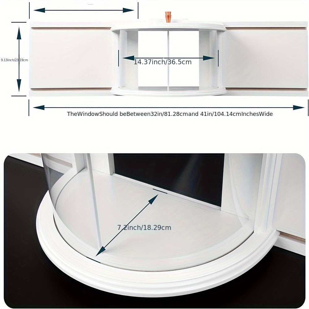 Window Bird Feeder Clear View Tray Easy Assembly Mounting