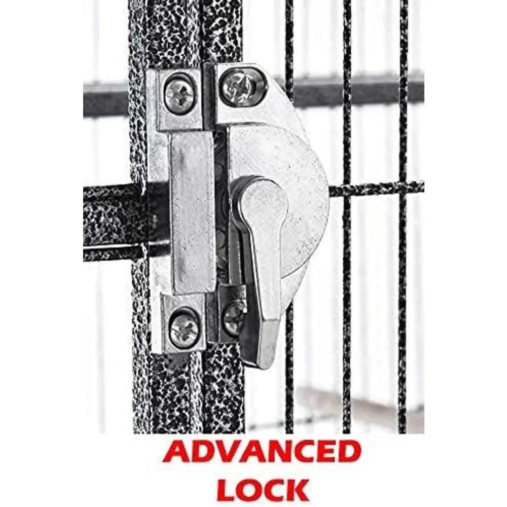 64 Inch Extra Large Corner Flight Bird Parrot Cage for Cockatiel Parakeet Budgies Parrot with Around Metal Seed Skirts