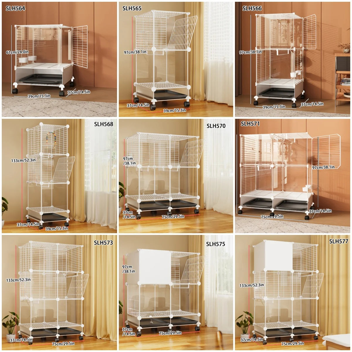 Large Luxury Bird Cage for Cockatiels and Mynas Splash-Proof Tiger Skin Design