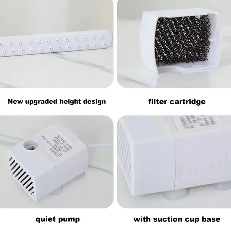 Bird Bath Shower Tub Pet Circulating Water Bath USB Electric Large Bird Bathtub Shower Fountain for Parakeet Cockatoo Parrot