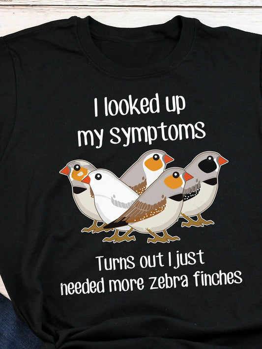 Zebra Finch Shirt for Women and Men, Bird Lover Gift