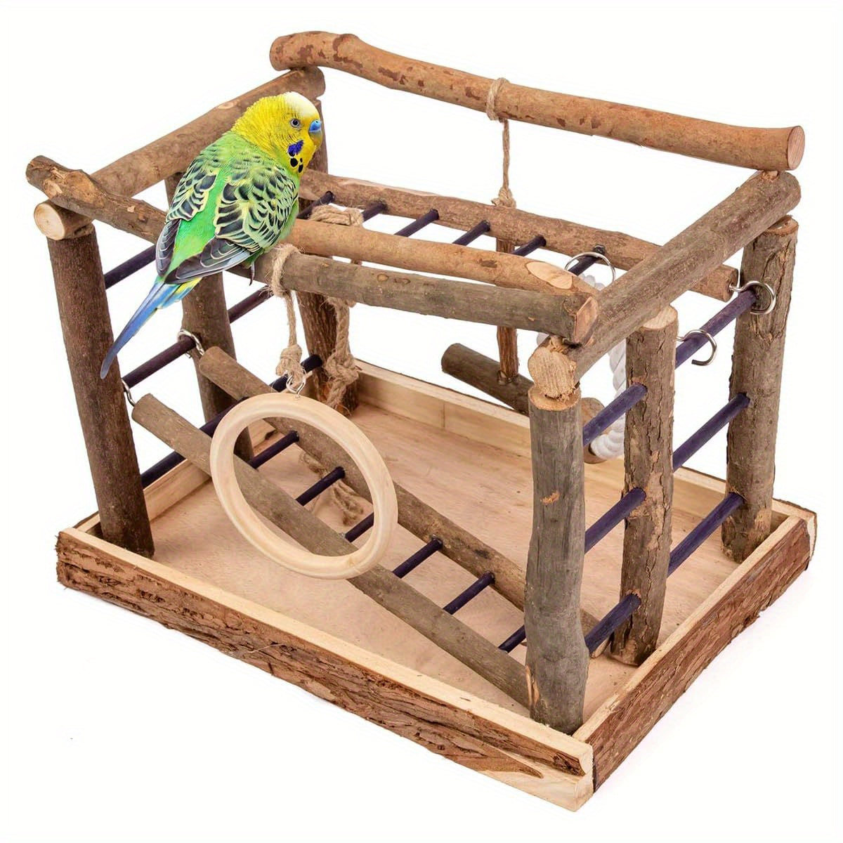 Natural Habitat Bird Playground With Engaging Center