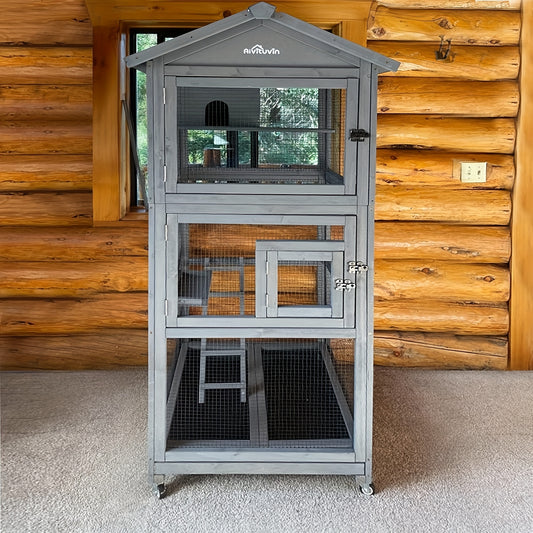 Aivituvin Bird Cages Outdoor Aviary Indoor Parakeet Cage
